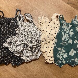 Baby girl summer rompers/bubble lot/bundle
